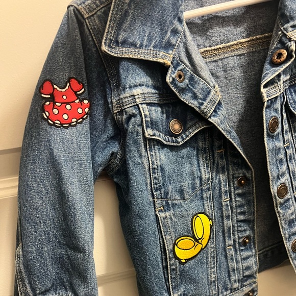 Minnie Mouse denim jacket toddler 3t - Picture 5 of 8